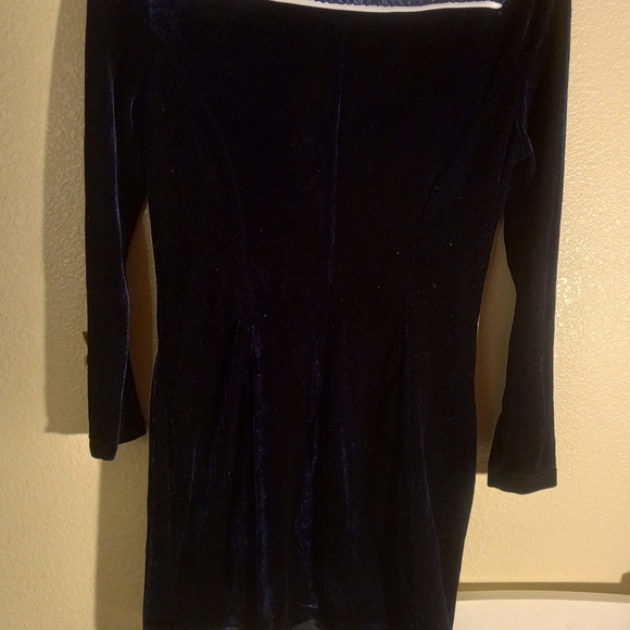 Fashion Nova Midnight Blue Mini Dress Pre-owned Good Condition Size M - Picture 4 of 9